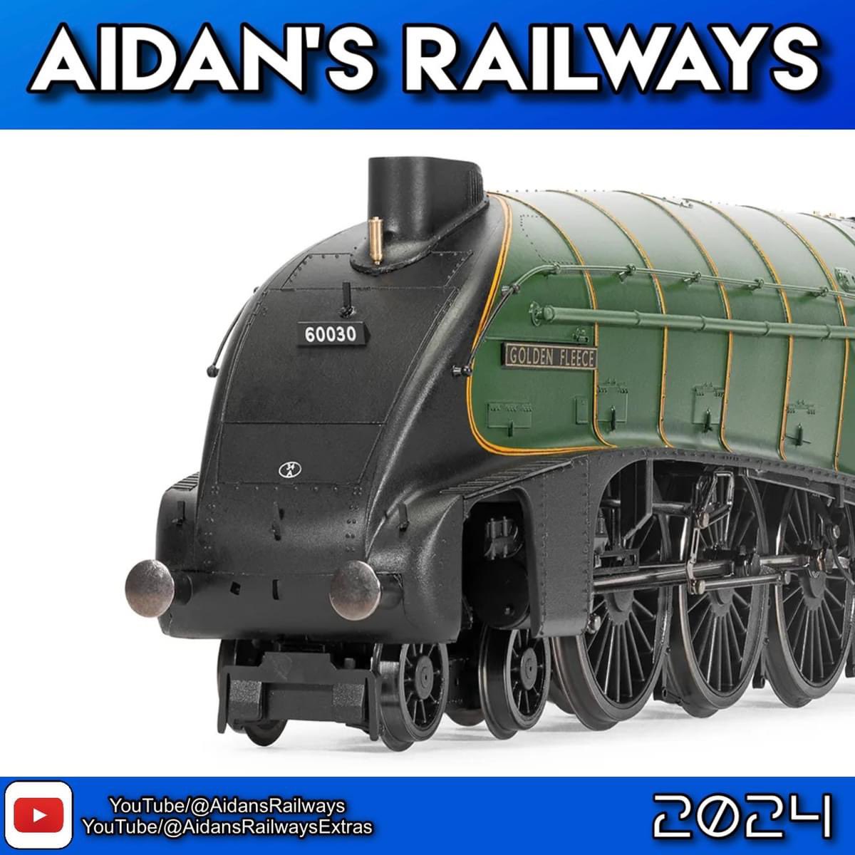 BR, A4 Class, 4-6-2, 60030 'Golden Fleece' - Era 5 Purchase yours here 👉: prf.hn/l/q3BAOlo LNER 4495 'Great Snipe', soon after renamed 'Golden Fleece' was delivered from Doncaster Works in 1937. #modelrailway #modeltrains #trains #railway #hornbytrains #modelrailways