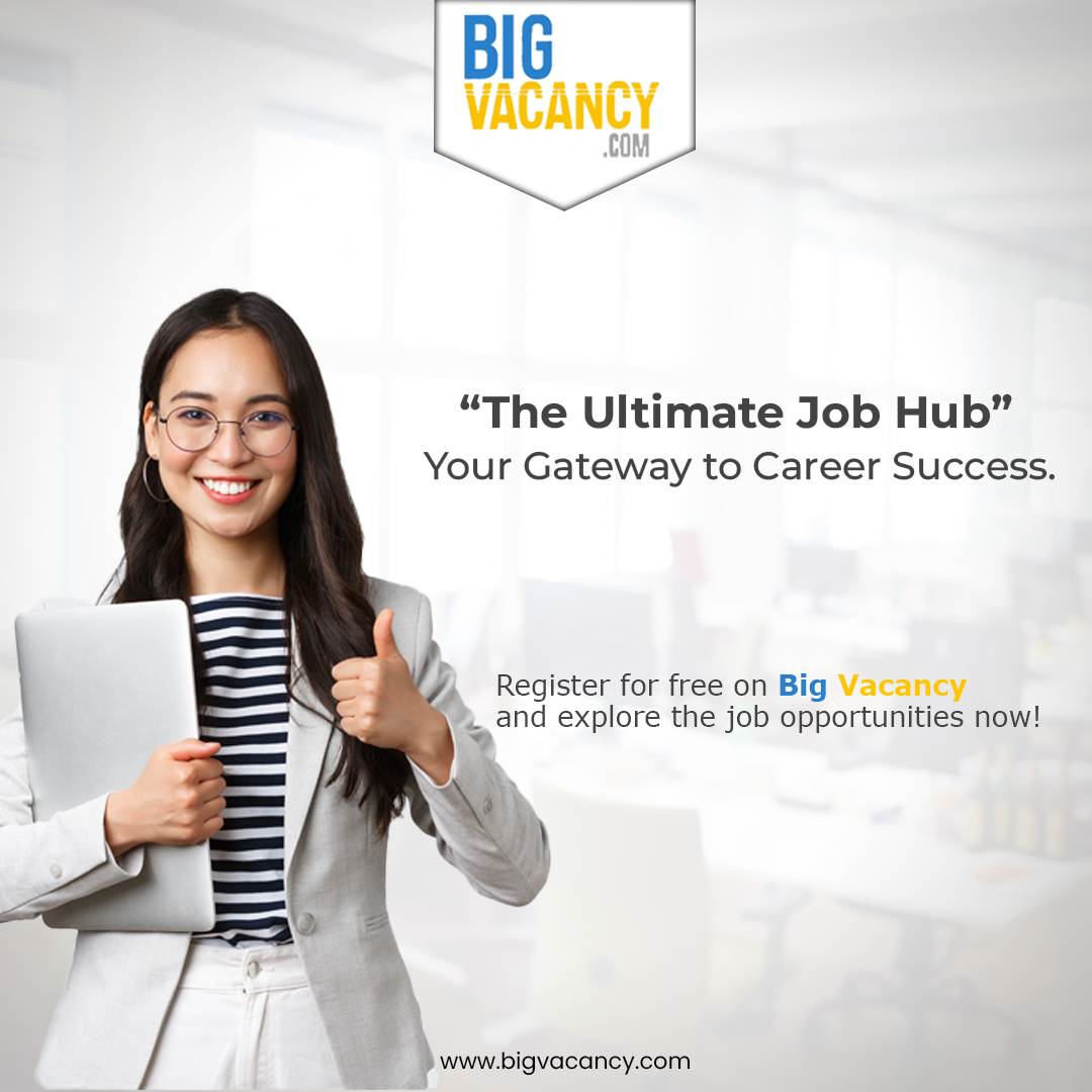 From CV to CEO: Your journey begins with the right step. Let's go! 👣

#BigVacancy #JobVacancy #JobOpportunities #CareerJourney #TrendingJobs #JobSeekers #InstaJobs #VacancyOnline