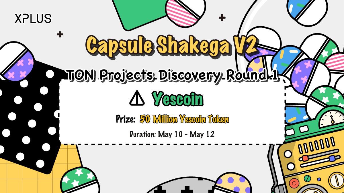 🎺Get ready for the upcoming event on @xplusio app! 🎁Grab the opportunity to win 50 million Yesocoin tokens & #XPLUS vX tokens in this event. 📆 Duration: May 10 - May 12 🌟Join here: t.me/xplusio_bot