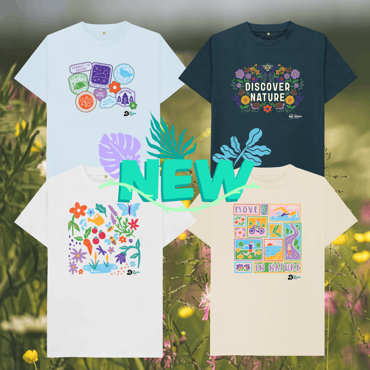 As you get ready to go wild with us this June, why not treat yourself and your wardrobe to our NEW #30DaysWild collection? Proceeds support our precious wildlife and all clothing is printed in the UK in a renewable energy-powered factory 💚 thewildlifetrustsshop.com/collection/30-…