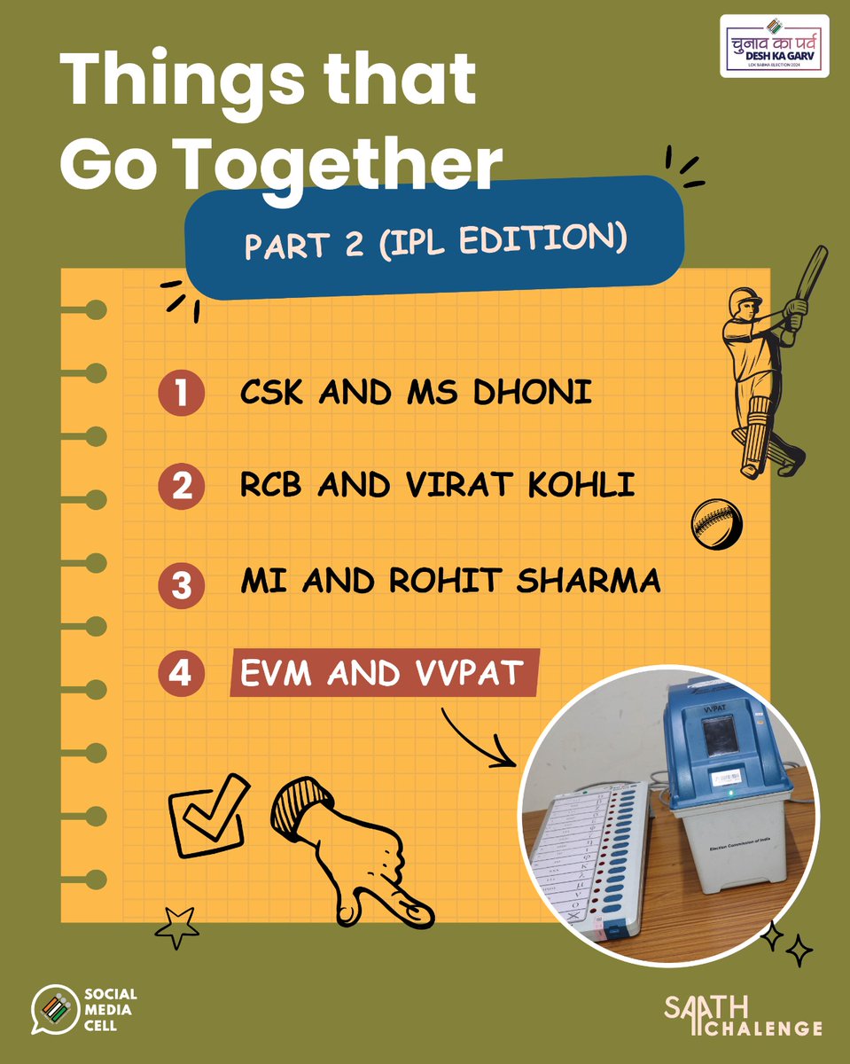 Heading out to vote? Why walk alone when you can walk together to #GoVote 🤝 #SaathChalenge #YNWA #ChunavKaParv #DeshKaGarv #Elections2024