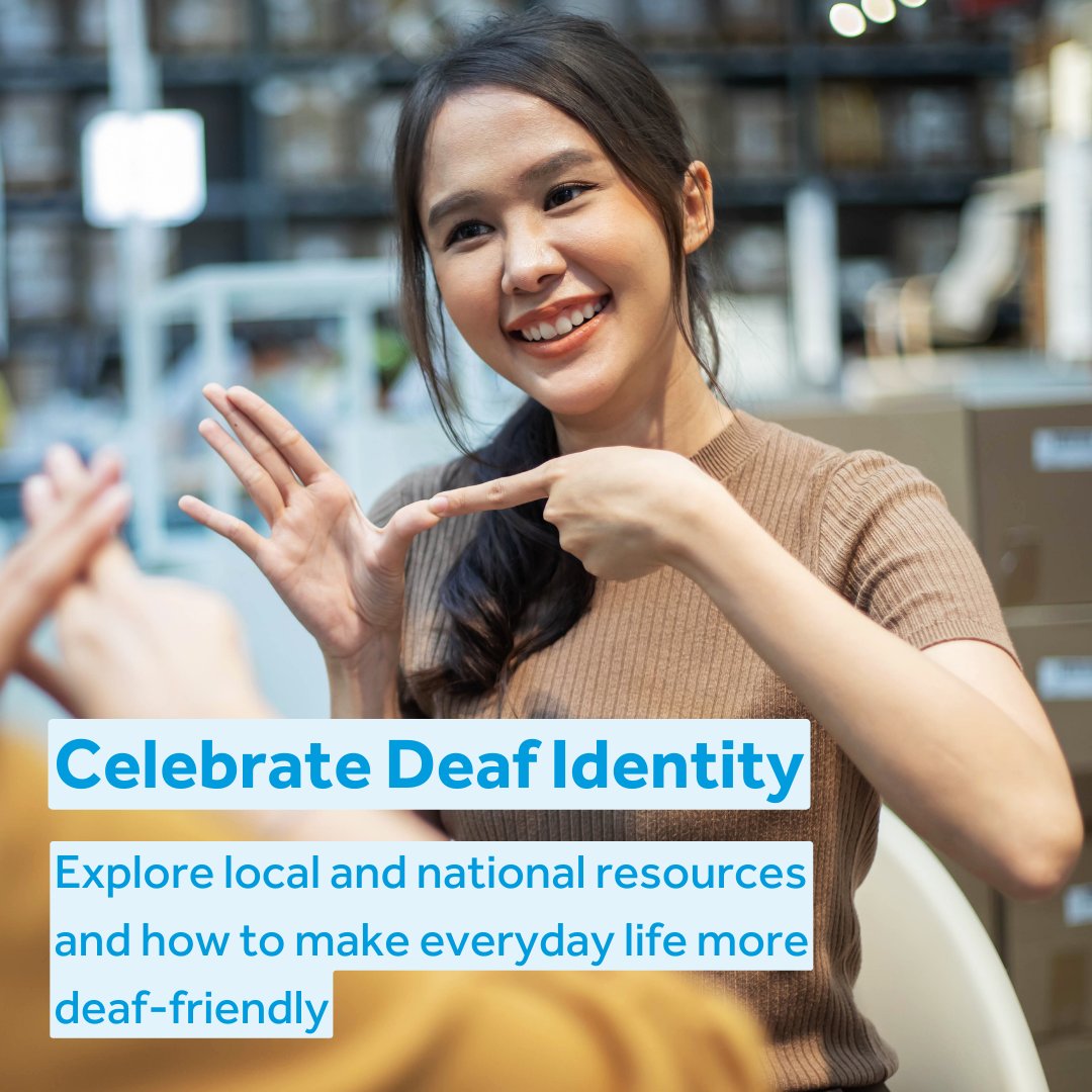 In celebration of #DeafAwarenessWeek, we've compiled local and national support for children, young people, professionals, and anyone interested in becoming more deaf-aware #DeafCommunity #CelebrateDeafIdentity #SEND 🎉 Read our blog 👉👉👉 shorturl.at/zEOY4