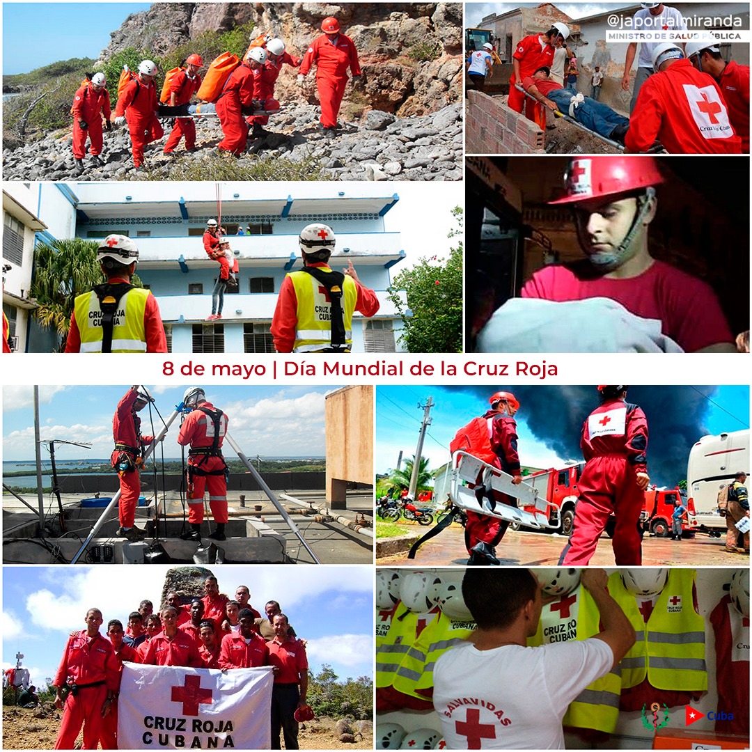 🇨🇺 En este #DíaMundialDeLaCruzRoja felicitamos a los valerosos integrantes de la Cruz Roja cubana y les agradecemos por tanta entrega cotidiana.

Su compromiso de ayudar, muchas veces en situaciones sumamente vulnerables y a riesgo de su propia vida, es una fortaleza inigualable.