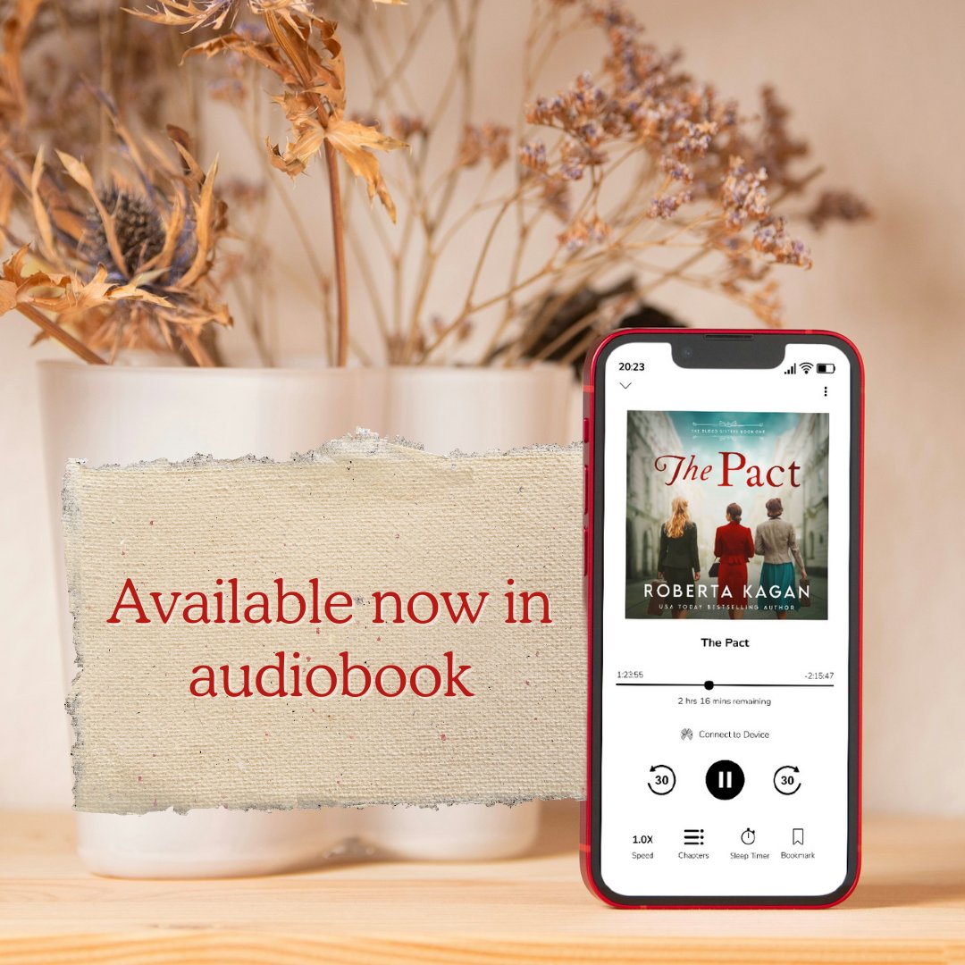 ❤️ How strong is a bond sealed in blood?

Discover a story of sisterhood and survival during WWII in Vienna, Austria.

🎧 Start listening to The Pact by @RobertaKagan in audiobook today:  geni.us/706-al-aut-ch

#audiobook #historicalnovel