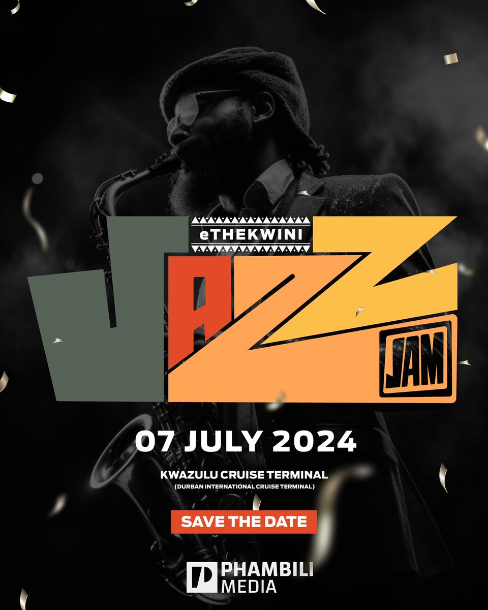 The Jazz lover in me couldn’t be more happier with the @dbn_JazzJam. This is truly something I have to experience.

Join me on this experience on the 7th Of July. Let’s experience di Jazz kaofela.🫵🏾🫵🏾
#EJJ2024