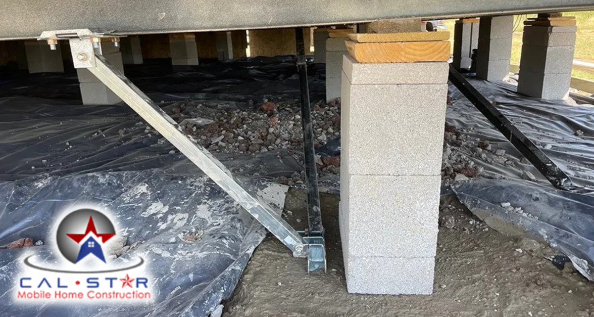 Ensure a comfortable living space with Mobile Home Foundation Repair from Cal Star Mobile Home Construction. Keep your home stable and secure for years to come! #FoundationRepair #MobileHomeMaintenance #CalStarConstruction 🔧🏠