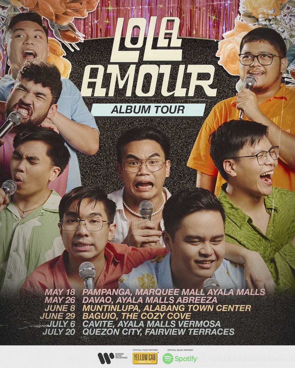 🚨 LOLA AMOUR ALBUM TOUR 🚨 We’re going on tour again!!!! See you guys on these dates 💕 more details soon!