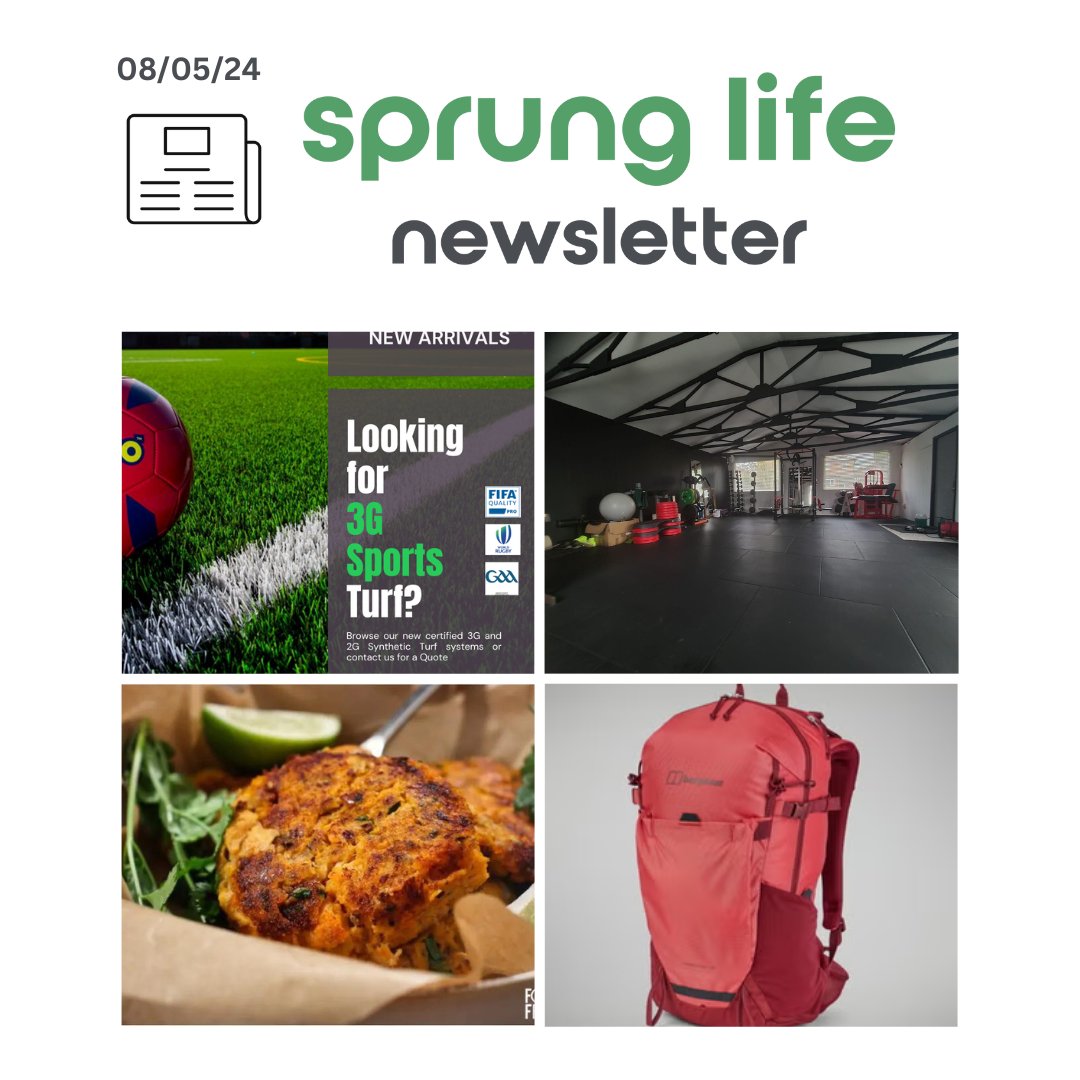 Sprung Life Newsletter - 8th May 2024 bit.ly/3yitDGt #newsletter #socialmedia