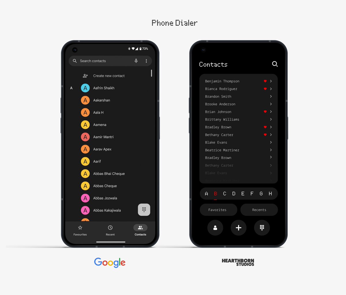 N Dial: The most unique dialer in a decade! This is how it compares to Google.

#nothing #nothingphone2 #nothingphone #apps #appdevelopment #dialer #trending #android #Androidcommunity #nothingcommunity #design #appdesign #google #googledialer