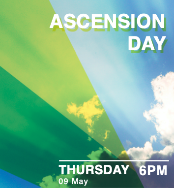 This Thursday (9th May) is Ascension Day. Why not join us for our choral Eucharist commemorating the return of Jesus to Heaven at the end of his earthly ministry. Coelos Ascendit Hodie - C.V. Stanford Missa Brevis - G.P. da Palestrina