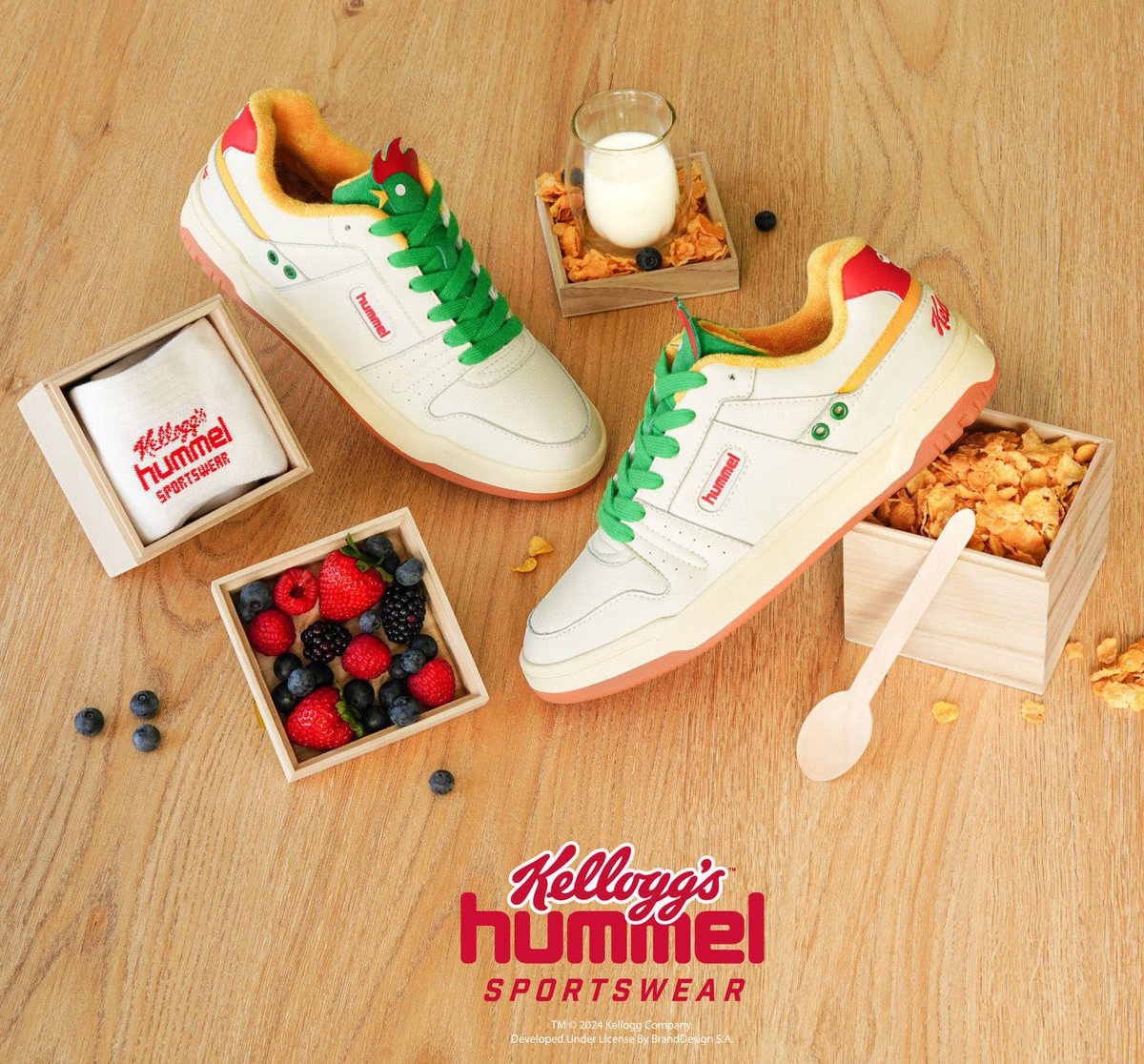 Kellogg’s x Hummel. 🥣