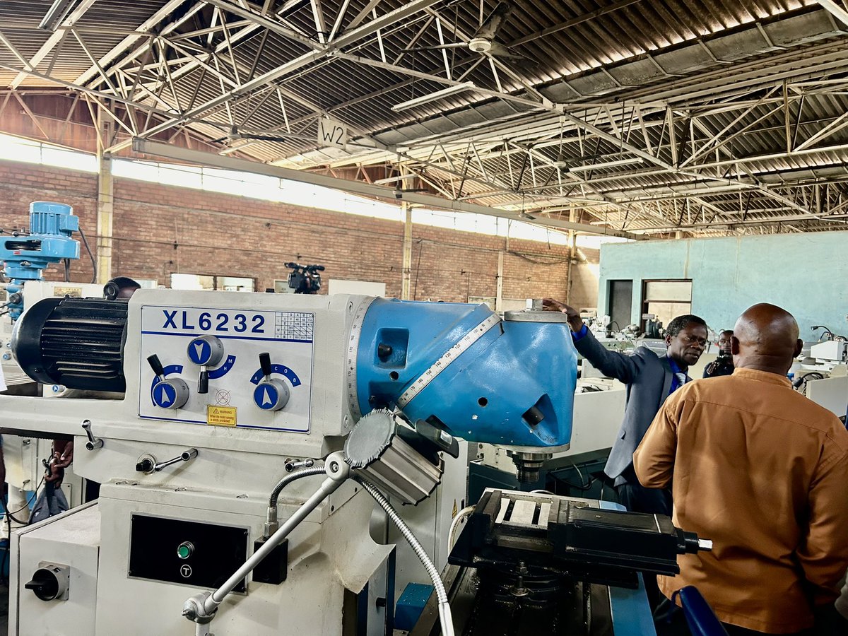 As Committe on Local Gov Housing &Chiefs visited NORTEC in Ndola to appreciate its provision of skills to our CDF bursaries . Job well done Nortec - Good library , Good classroom space , Good & morden tools and machinery . Youth skills dev key to sustainable dev.@HHichilema