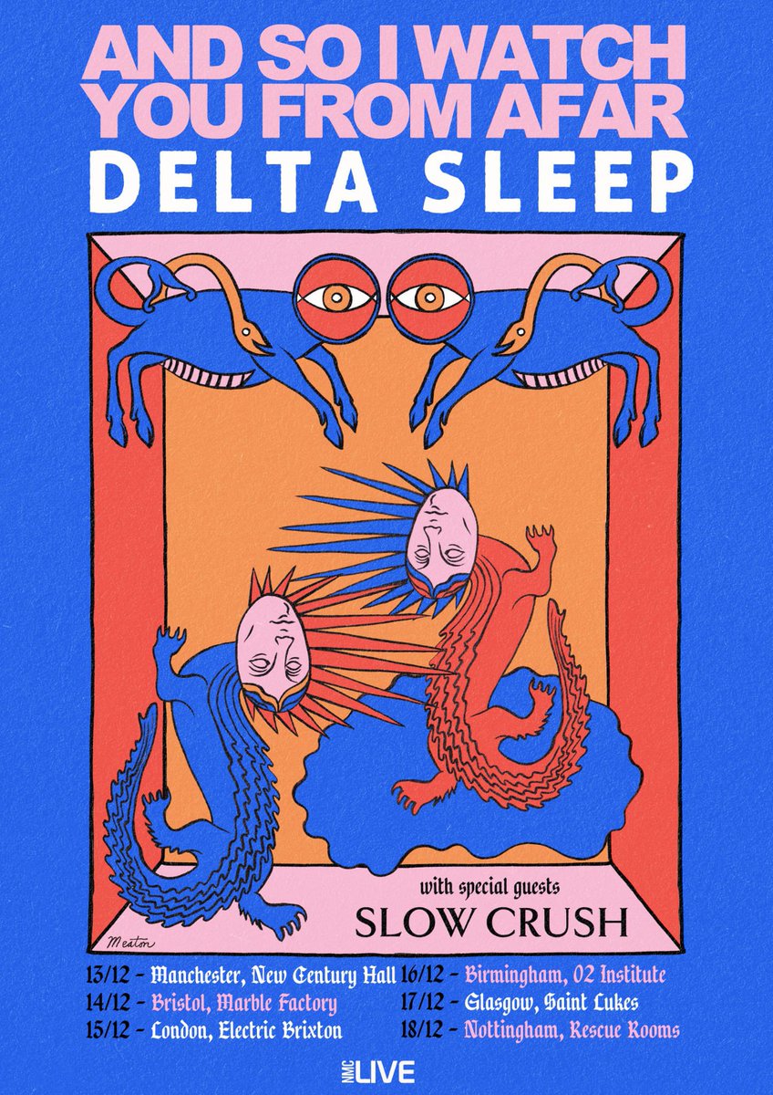 UK TOUR 2024 
We’re beyond excited to announce our return to the UK this December with our dear friends @deltasleep 

A very special ending to a busy year, we couldn’t be more excited about this line up which includes the amazing @slowcrushband 

Tickets on sale TOMORROW 10 AM