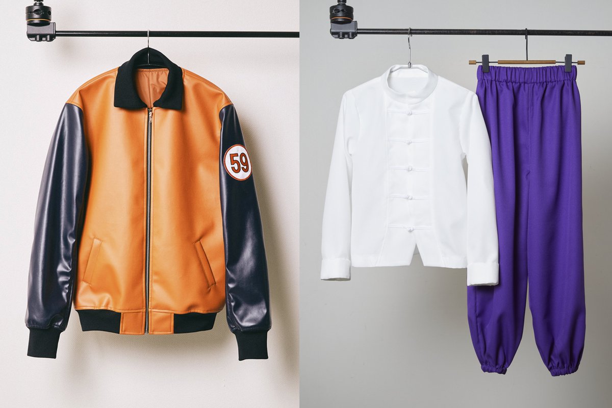 May 9th is #GokuDay, so we tried recreating Goku's jacket and Gohan's Chinese-style outfit!

Which one do you want to try on?