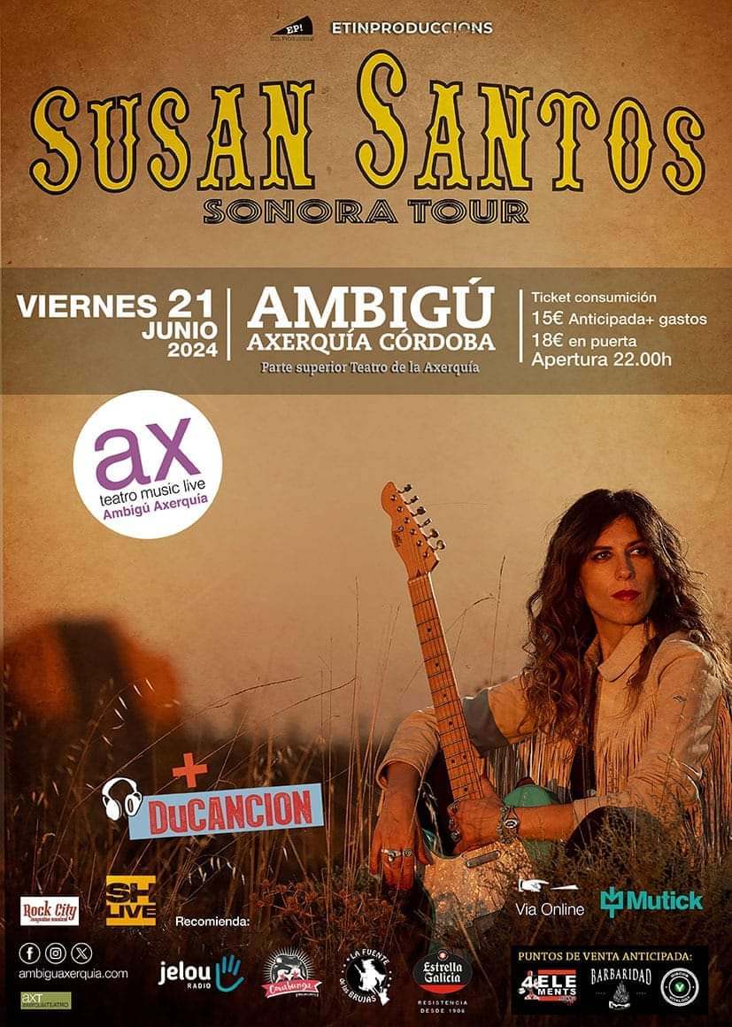 Córdoba 21 Junio 🌵Sonora Tour 🌵 
Entradas anticipadas en👇
mutick.com/e/susan-santos…