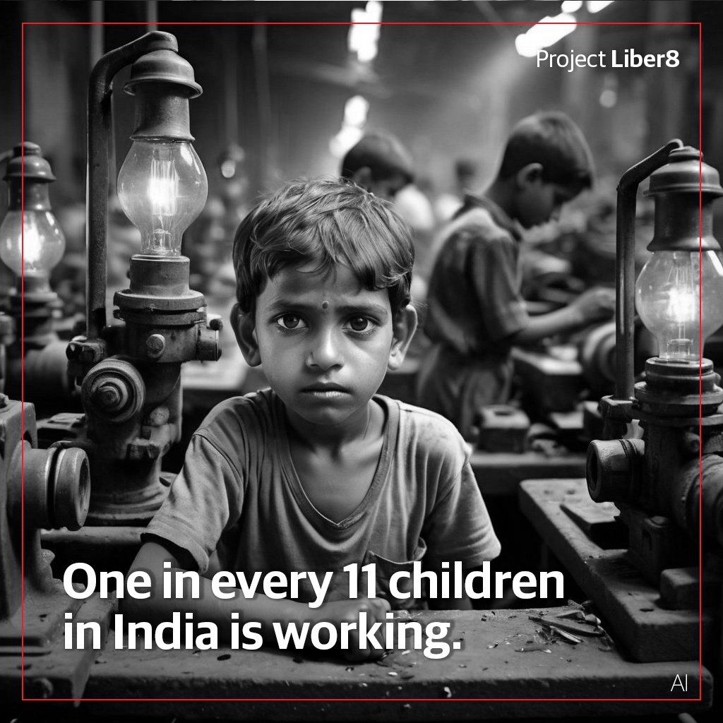 India still grappling with high child labour rates despite laws. Over 7.8 million children projected to be working in 2023. Poverty, lack of education force families to employ kids. Drastic action needed to meet UN's 2025 target of eliminating child labour. #EndChildLabour