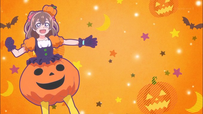 ハロウィン衣装かわいいー! #precure #tokyomx 