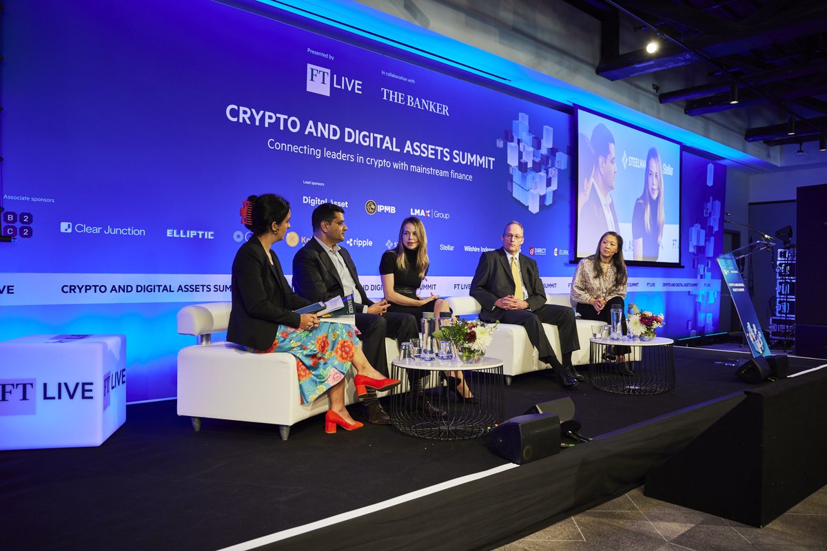 TheFCA @USTreasury Currently on stage: Panel exploring the potential of  tokenisation in private markets with @DianacBiggs from @1kxnetwork, Cynthia  Lo Bessette from @Fidelity, Puneet Singhvi from @Citi, and Marcus Grubb  from @IpmbOfficial. #