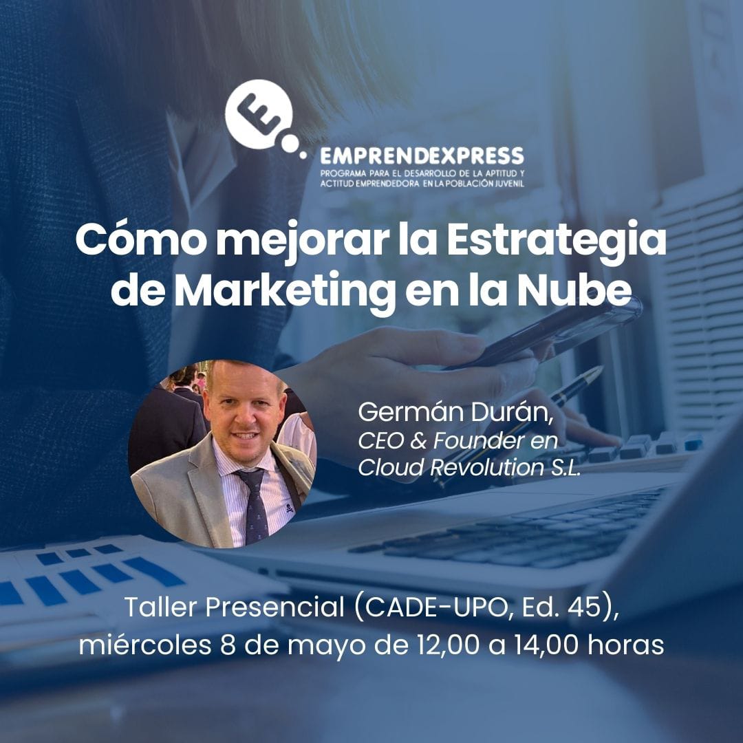 Qué contenido tan interesante el taller sobre marketing digital dirigido a personas con inquietud #emprendedora impartido en <a href="/pablodeolavide/">Pablo de Olavide</a> en el #cadeupo dentro de la formación financiada por el <a href="/aytodoshermanas/">Ayuntamiento de Dos Hermanas</a> a través del programa #Emprendexpress <a href="/dhinnova/">DHInnova</a>