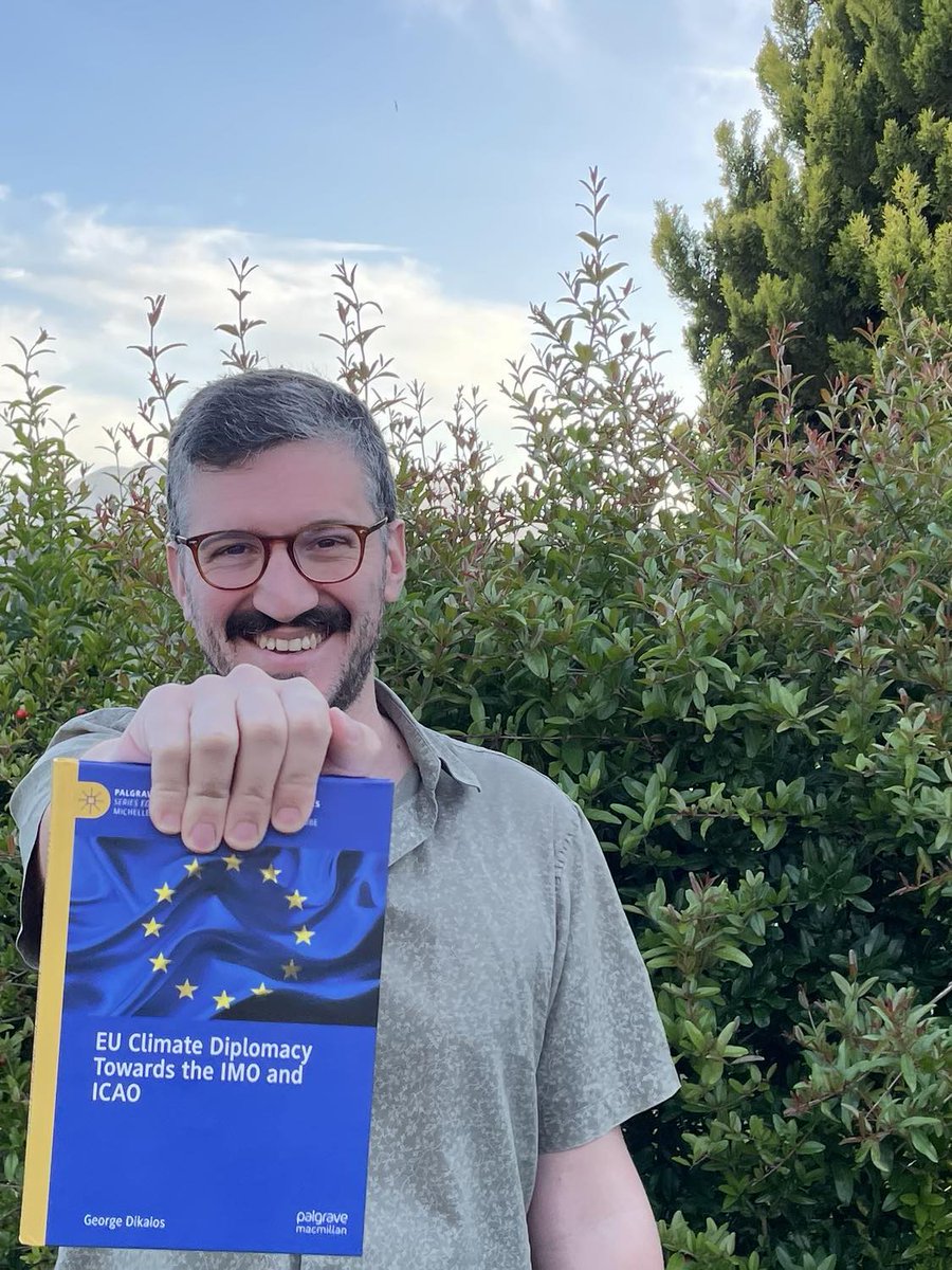 Shameless promotion of my book! The hardcover is now available—and it feels so different to hold it in my hands—and the paperback is underway! link.springer.com/book/10.1007/9…
#EU #climatediplomacy #IMO #ICAO @Palgrave