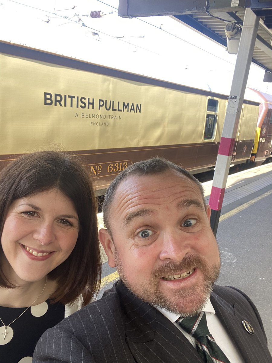 Train nob pic en route to London for Invictus Games 10 year service… and no, this isn’t our train #Invictus #InvictusGames10 #veterans
