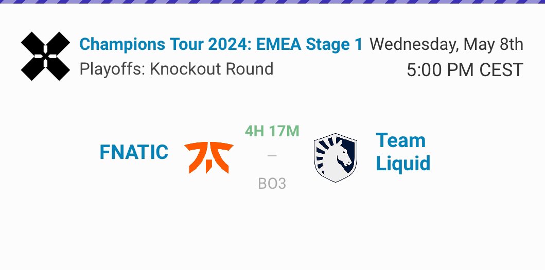 Gameday 👀

#LetsGoLiquid #VCTEMEA