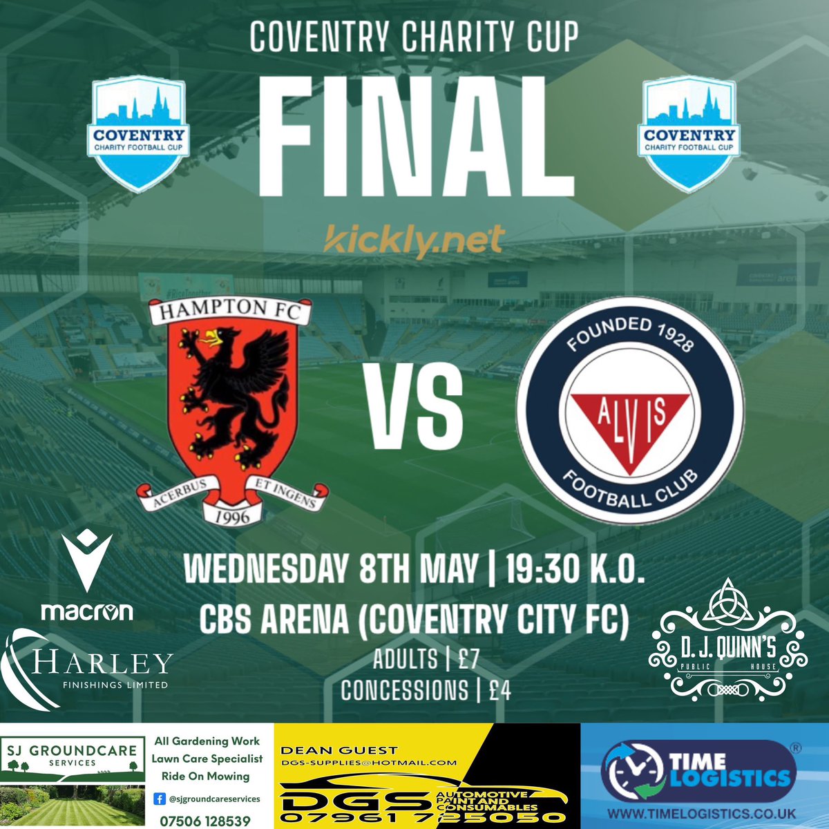 3 games to go before we conclude our season. Looking to get our hands on the silverware this evening.  Your support would be greatly appreciated.