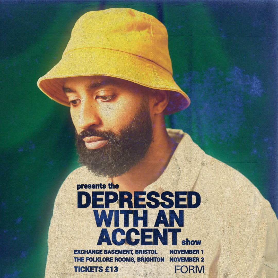 British-Sudanese singer and songwriter @thehalfwaykid is heading to @exchangebristol, Bristol and @folklorerooms, Brighton this November! 🎟 Tickets on sale 10am Friday.