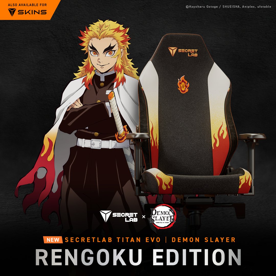 Relive the Flame Hashira’s final duel with the TITAN Evo Demon Slayer Rengoku Edition — featuring next-generation ergonomics built to power you through the most punishing of battles. Pay homage to Rengoku’s fiery determination and unleash your full potential:…