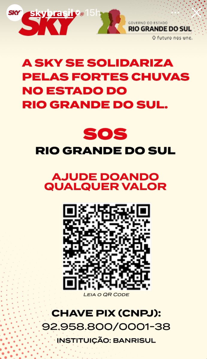 Qualquer ajuda é muito bem vinda. 
#SkyTV  #RioGrandedoSul 
#GiroNoDSports #ciclismoNoDSports