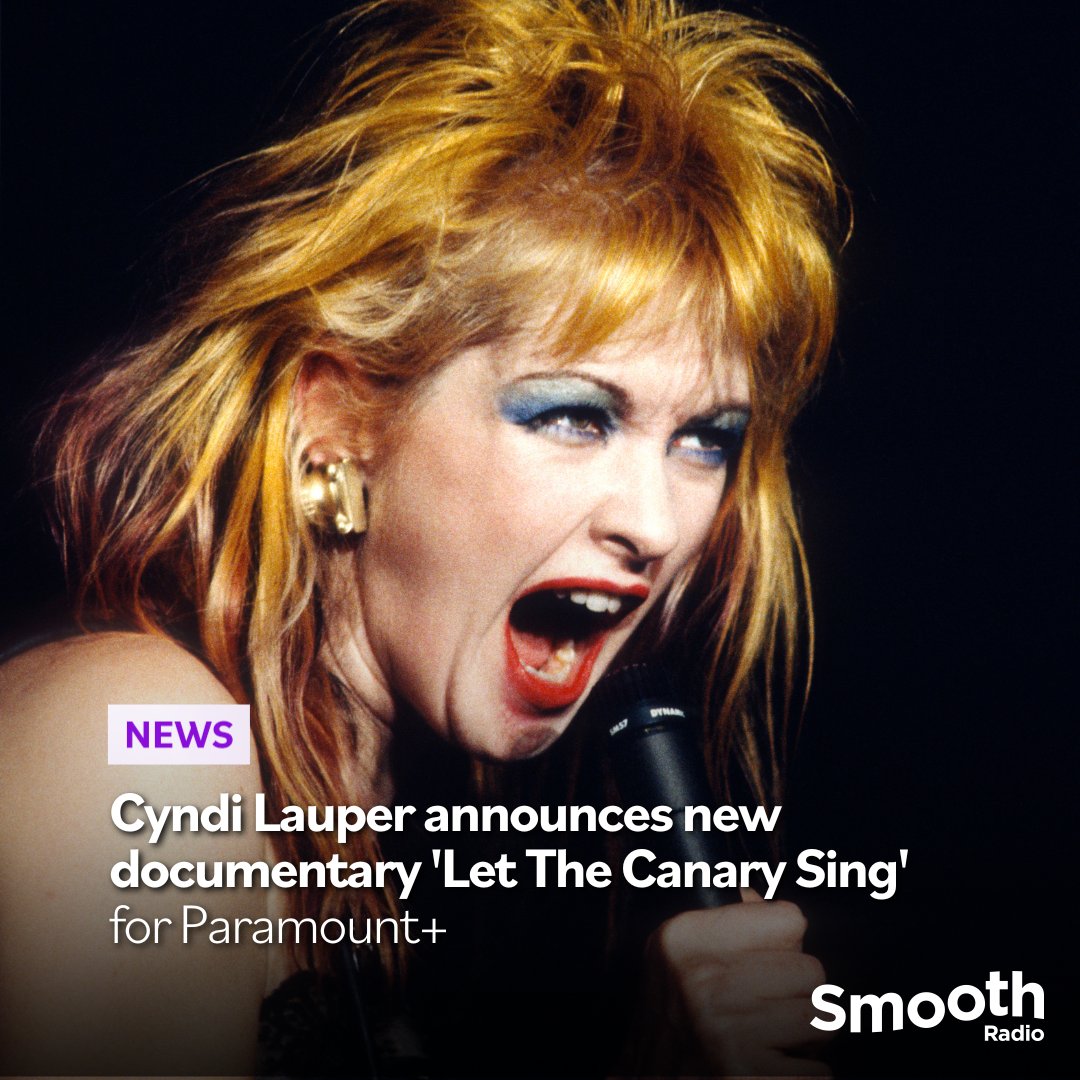 #CyndiLauper announces new documentary 'Let The Canary Sing' 📺 Full story 🔗 smthrad.co/cyndilauperdoc…