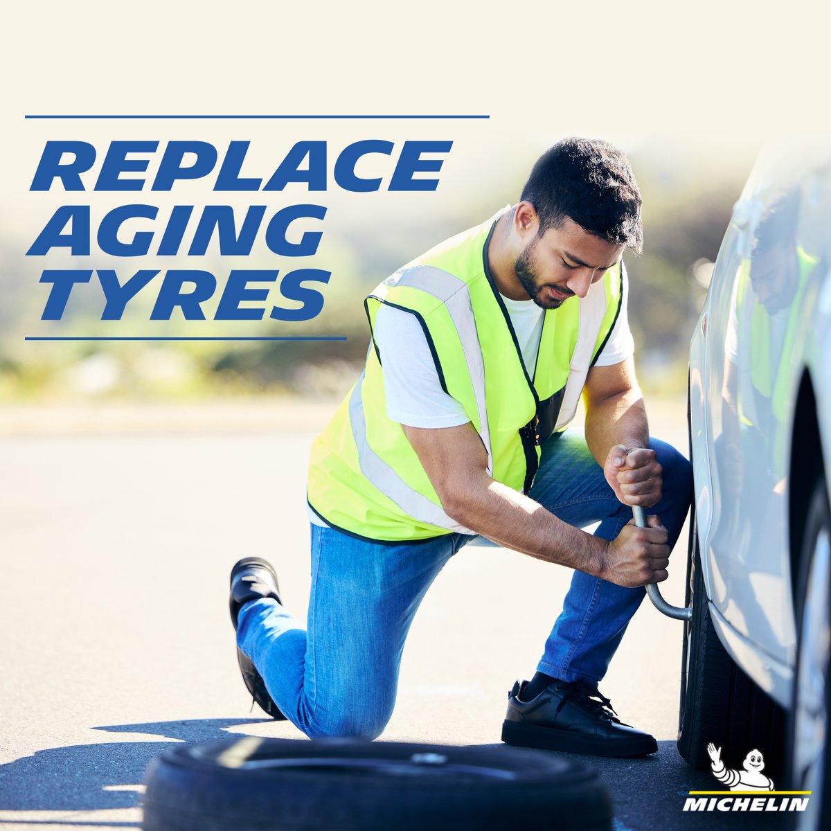 For safe travels, replace tyres even if they have sufficient tread but are old. Every tyre has a limited lifespan. 

#MichelinIndia #MichelinTyres #MichelinSafetyTip

Click here to learn more: bit.ly/45SgEHT