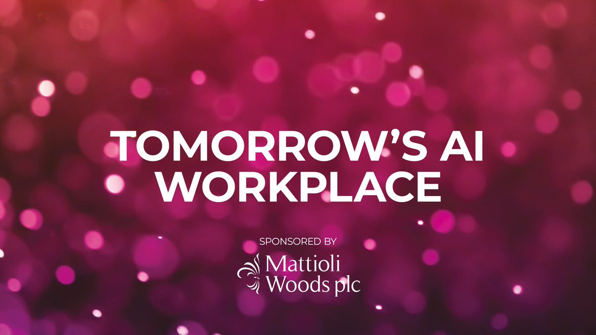 How can new technology and AI positively impact your business? Join us on Thurs 13 June, to discover how you can maintain your talent in the workplace using artificial intelligence (AI) and technology. cherriesconference.co.uk @MattioliWoods #cherriesconference