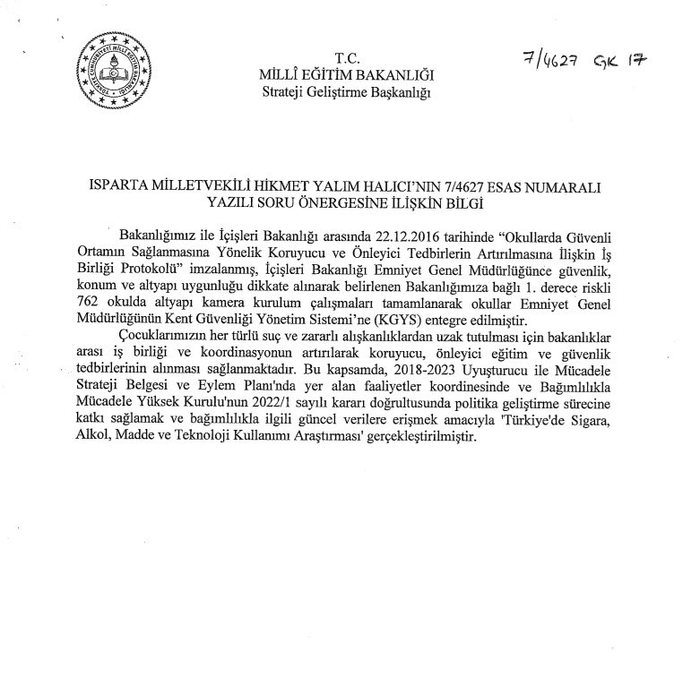 Öncelikle okuldan uzaklaştırılan öğrencisi tarafından silahla vurularak öldürülen Lise Müdürü İbrahim Oktugan'a Allah'tan rahmet; ailesi başta olmak üzere eğitim camiasının tamamına başsağlığı diliyorum. Okullarda şiddet artarken, şiddete meyilli davranışları gözleyen ve…