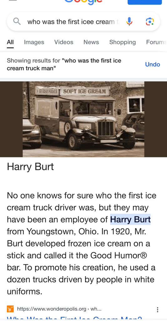 Edibles ain’t no joke cause why am I searching up who was the first ice cream truck man😭😭