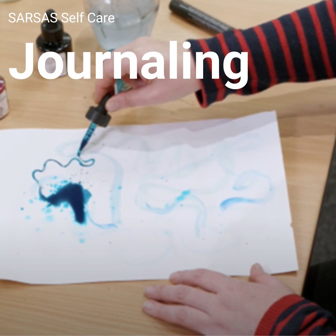 Have you heard of journaling as a self care tool? 📝 Fancy trying it? Georgie from our support team talks you through it in our free FREE Trauma and Self-care online course 💻 👉 sarsas.teachable.com/p/trauma-recov… #SelfCare #Journaling #Trauma #TraumaCourse