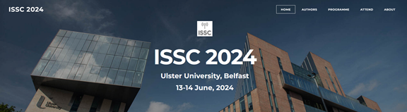 📢 Welcome to join the 35th Irish #Signals and #Systems Conference, ISSC 2024, which will be held in Belfast, Northern Ireland on 13-14 June 2024 and will be hosted by the School of Computing at @UlsterUni. 🔗 Conference website: issc.ie/index.html #electronics #ISSC2024
