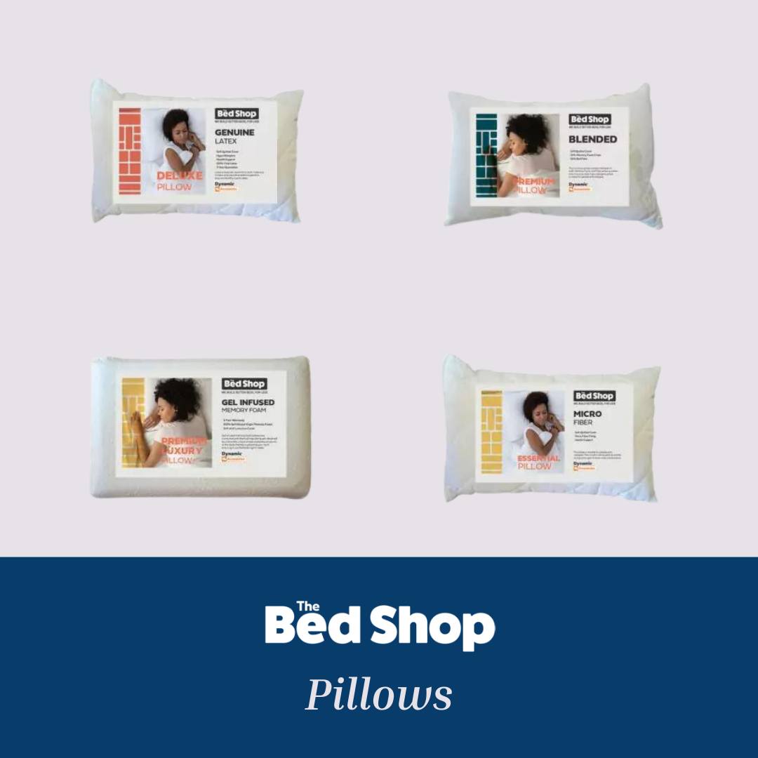 Experience ultimate comfort with our premium pillows!Designed for superior neck and head support, our pillows ensure a  restful night's sleep. Say goodbye to restless nights and hello to  unparalleled comfort! 

#PillowPerfection #TheBedShop #TheBedShop #BetterBedsForLess