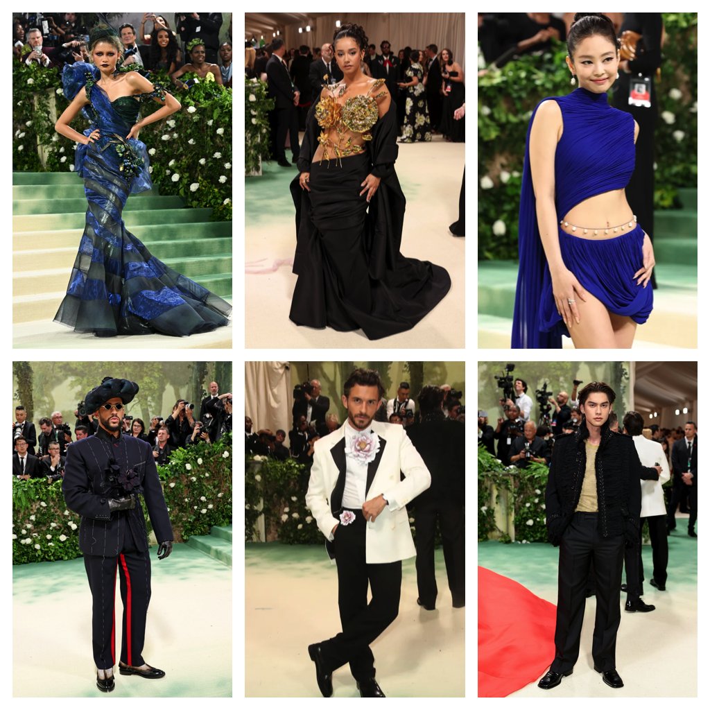 Un petit article récapitulatif des looks des célébrités présentes au #MetGala24, et qui ont illuminé le tapis rouge, #zendaya #lenasituations #ayanakamura #BrightVachirawit #제니 #jonathanbailey, et bien d'autres sur le blog😊 bit.ly/3QAcLl9