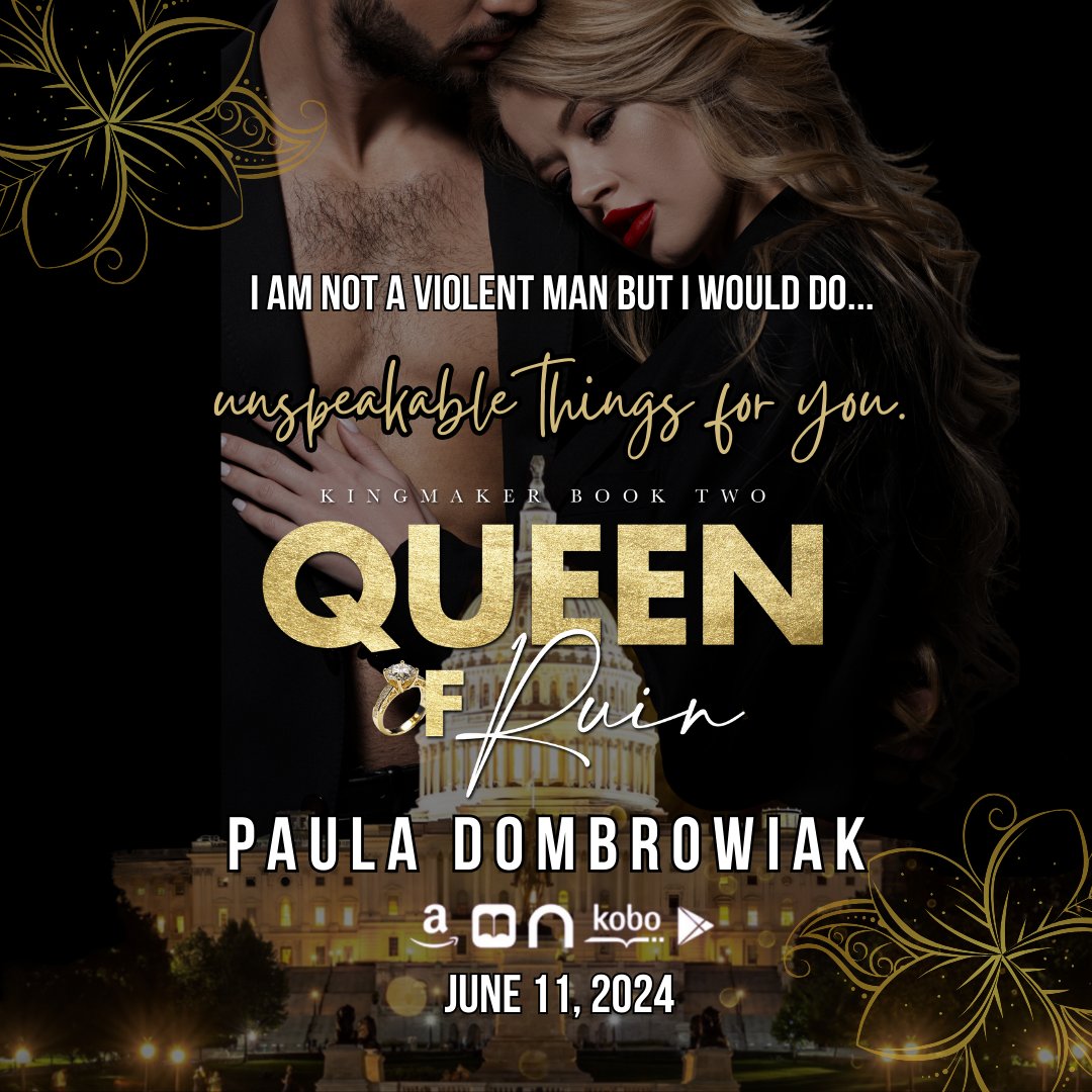 Get ready for Queen of Ruin, book 2 in the Kingmaker Trilogy. Coming June 11th.

PREORDER HERE: books2read.com/queen-of-ruin

#romancebooks #bookworm #billionaireromance #bookishlife #billionairebookboyfriend #marriageofconvenience #marriageofconveniencetrope #steamyromance