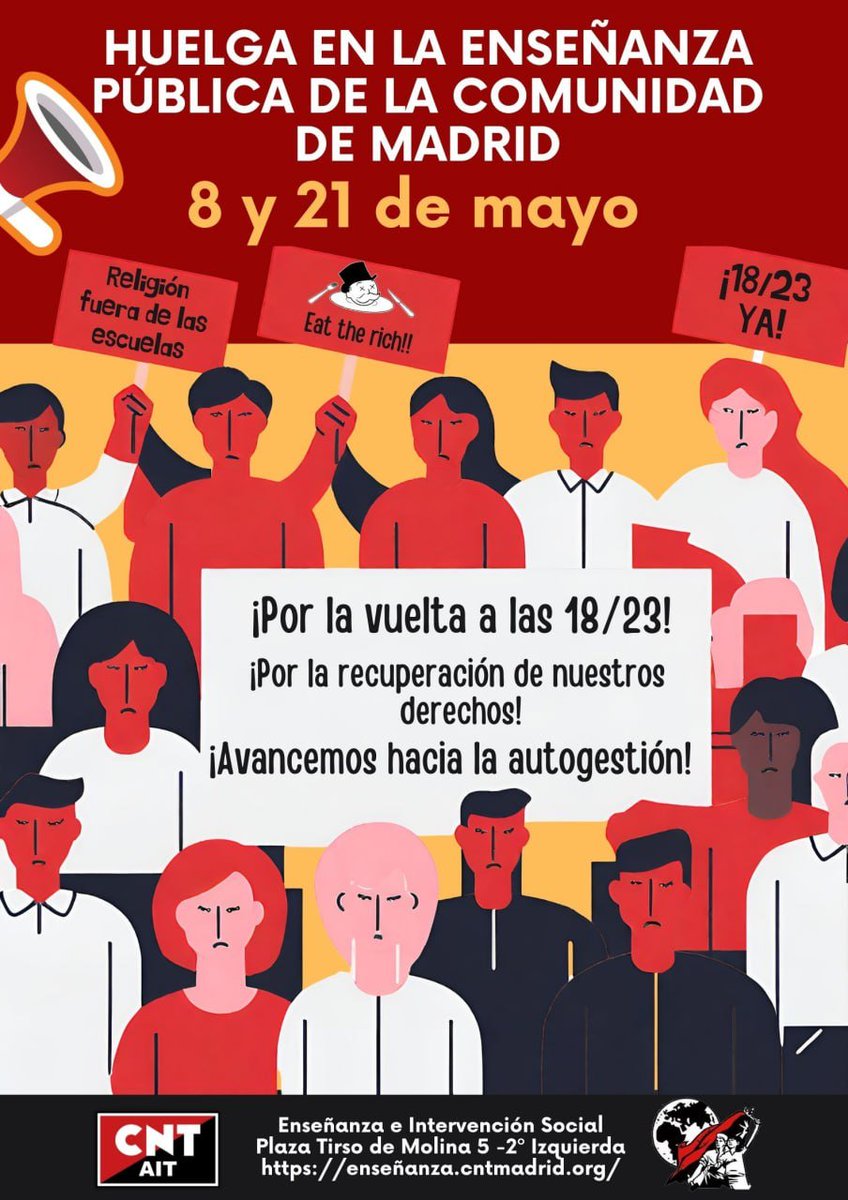 Apoyamos la #Huelga en la Educación Pública
#DefendiendoLaPública #ALaHuelgaDesdeAbajo #EducaciónPública #DefiendeLaPública