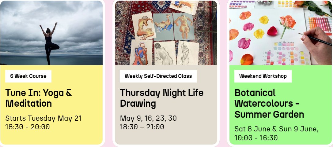 .@FLUX_Dublin has an exciting schedule of #workshops planned over the coming months including Yoga & Meditation, #lifedrawing and more. All workshops take place at The Digital Hub in #Dublin8. fluxdublin.ie/courses #arts #classes #creativity #whatson #yoga #lovindublin