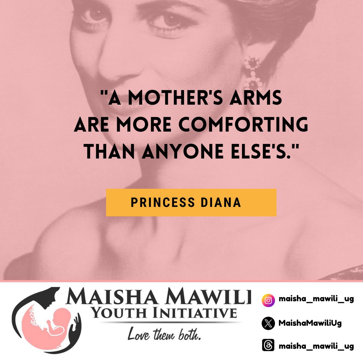 A mother's love is like a flower, it knows no boundaries and blooms in the most unexpected places. It's a place of warmth, peace and security. #MotherlyLove #UnconditionalLove #MaishaMawili