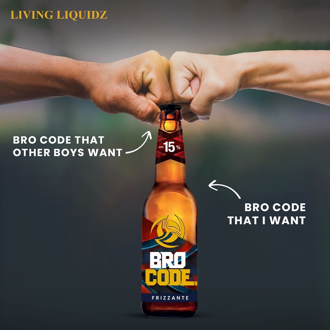 Cracking open Bro Code with the bros. 
Cheers! 🍻

Visit the nearest store or order online

#LivingLiquidz #Alcohol #shop #explore #brocode #beerlove #bros #beer