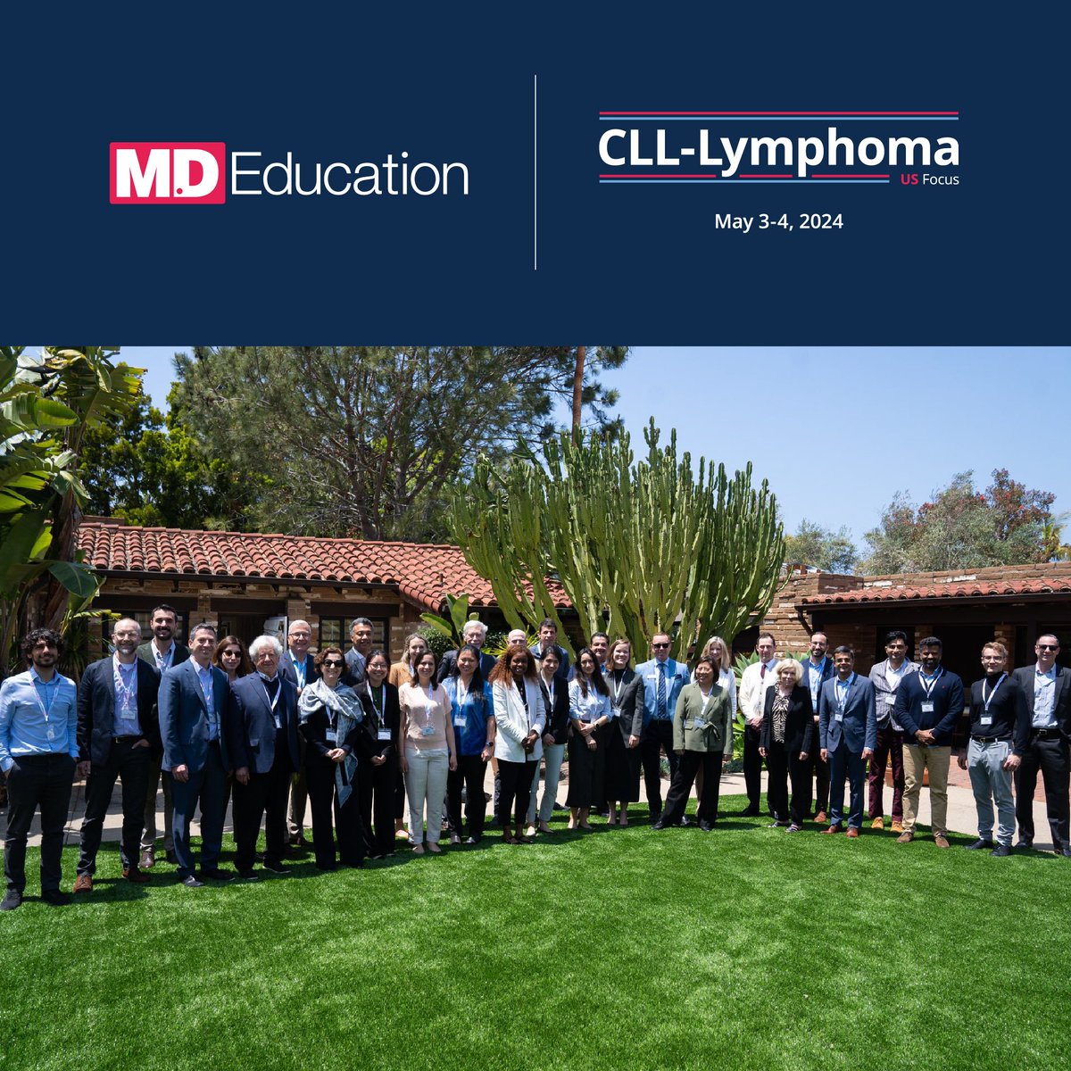 ✨ Our CLL-Lymphoma US Focus meeting took place last weekend, with 45 KOLs and fellows joining us to share their knowledge ✨ The 3rd annual meeting was a great success with informative presentations, debates and panel discussions on the latest research and treatment options in
