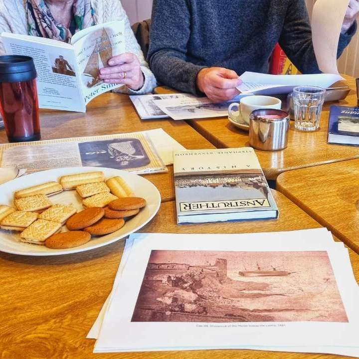Thanks to everyone who came to our Fisherfolk Memories Café with @WorldGolfMuseum and @StAHeritage yesterday - we look forward to holding more of these informal community coffee afternoons (or mornings!) in the future - #community #localhistory #reminiscence #localheritage
