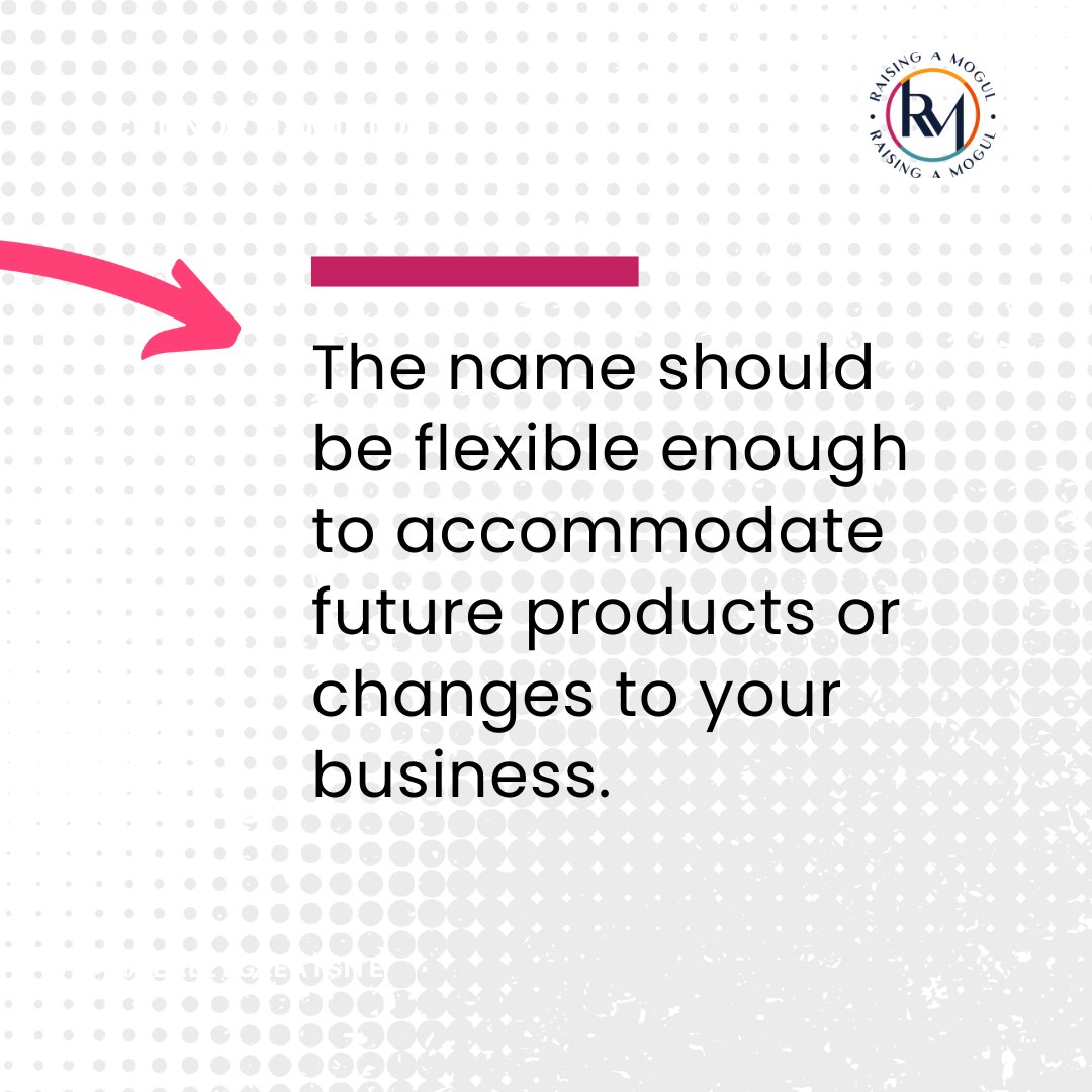 Struggling with choosing the perfect brand name for your new business? Here are some helpful tips👇

#raisingamogul #Kidpreneurs #Kidpreneur #KidBoss #Kidentrepreneur #KidCEO #KidsInBusiness #YoungEntrepreneur