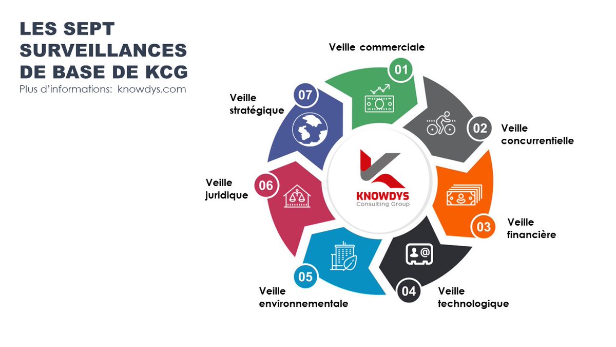 LES 7 SURVEILLANCES DE BASE DE KCG

#Knowdys #MarchéAfricain #IntelligenceEconomique #DueDiligence