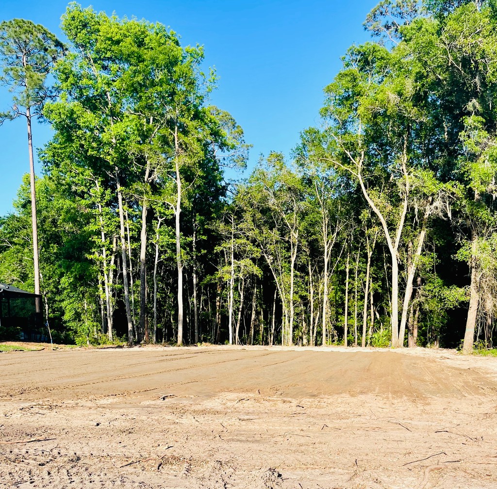 Home site is cleared for our latest project we're starting in the North Hampton community, located in Fernandina Beach for a wonderful couple. #WalkThroughWednesday #newconstruction #builder #newhome #customhome #customhomebuilder #contractor #customhomes #house #residential