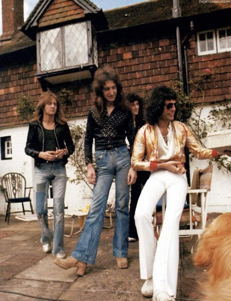 Queen in a very 1970s snapshot (Historic photographs)